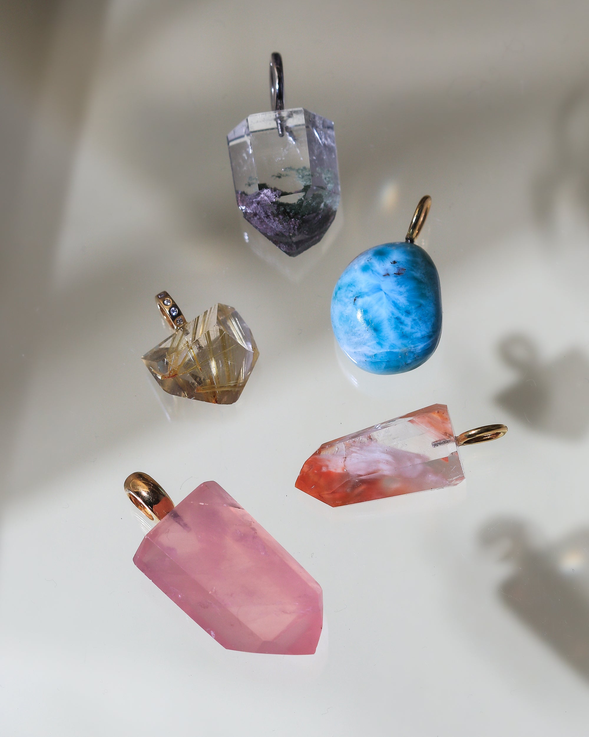 Lodolith Anhänger, Einzelstück