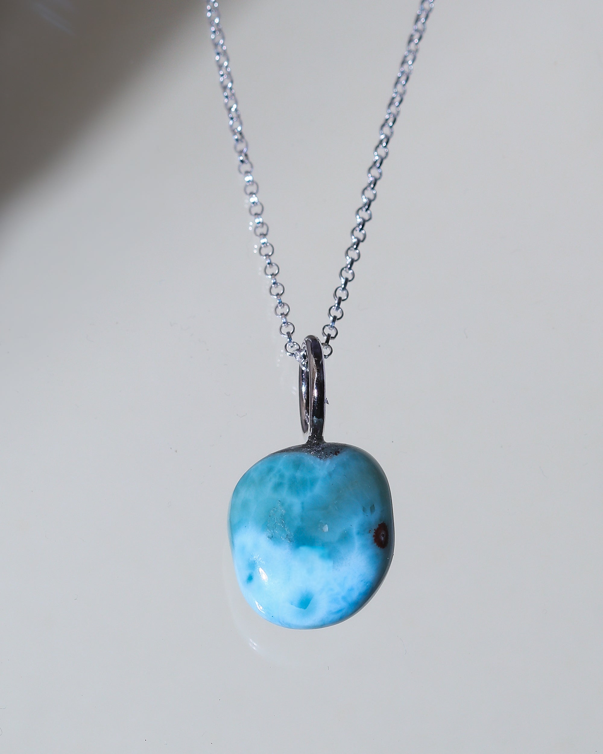 Larimar Anhänger, Einzelstück