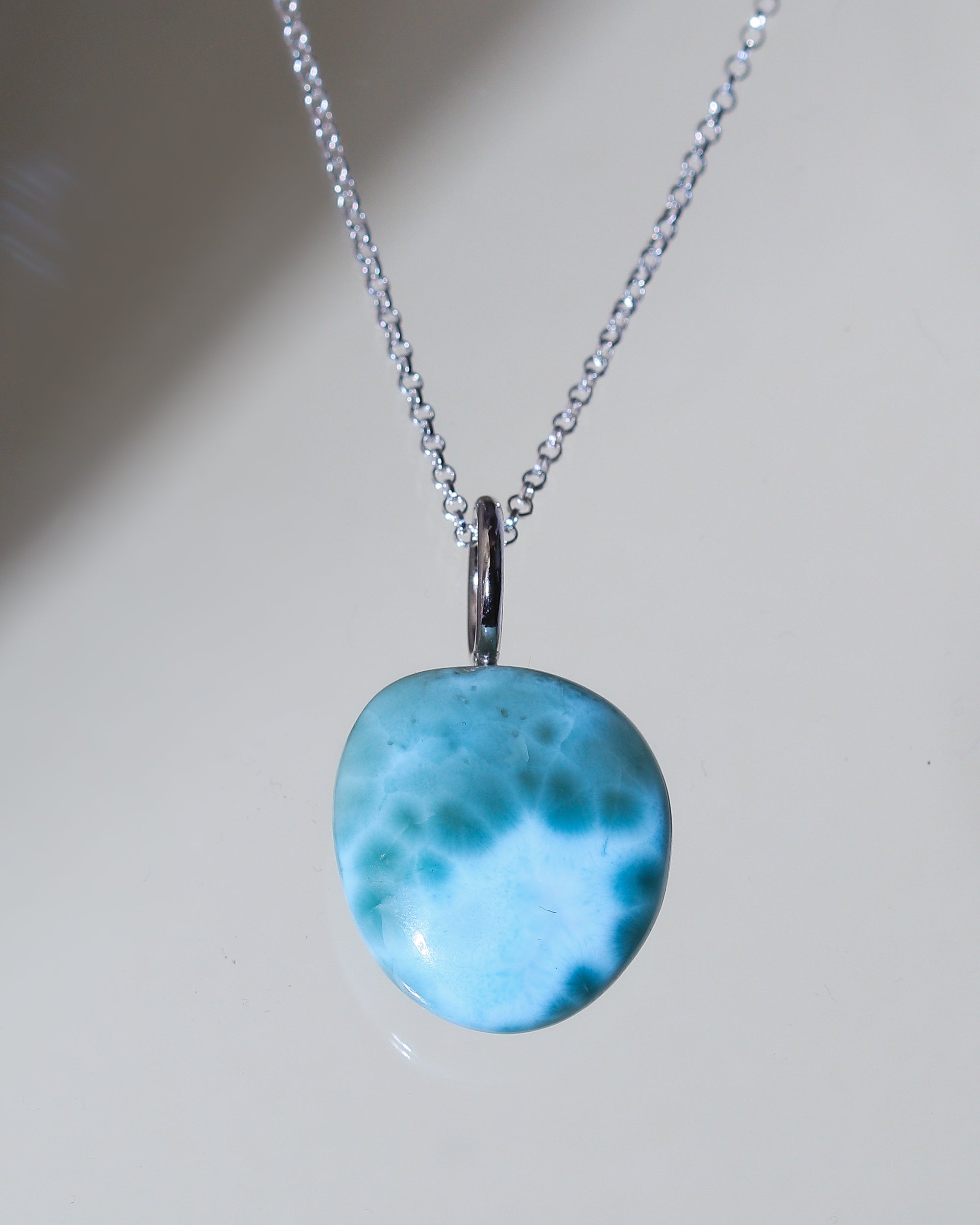 Larimar Anhänger, Einzelstück